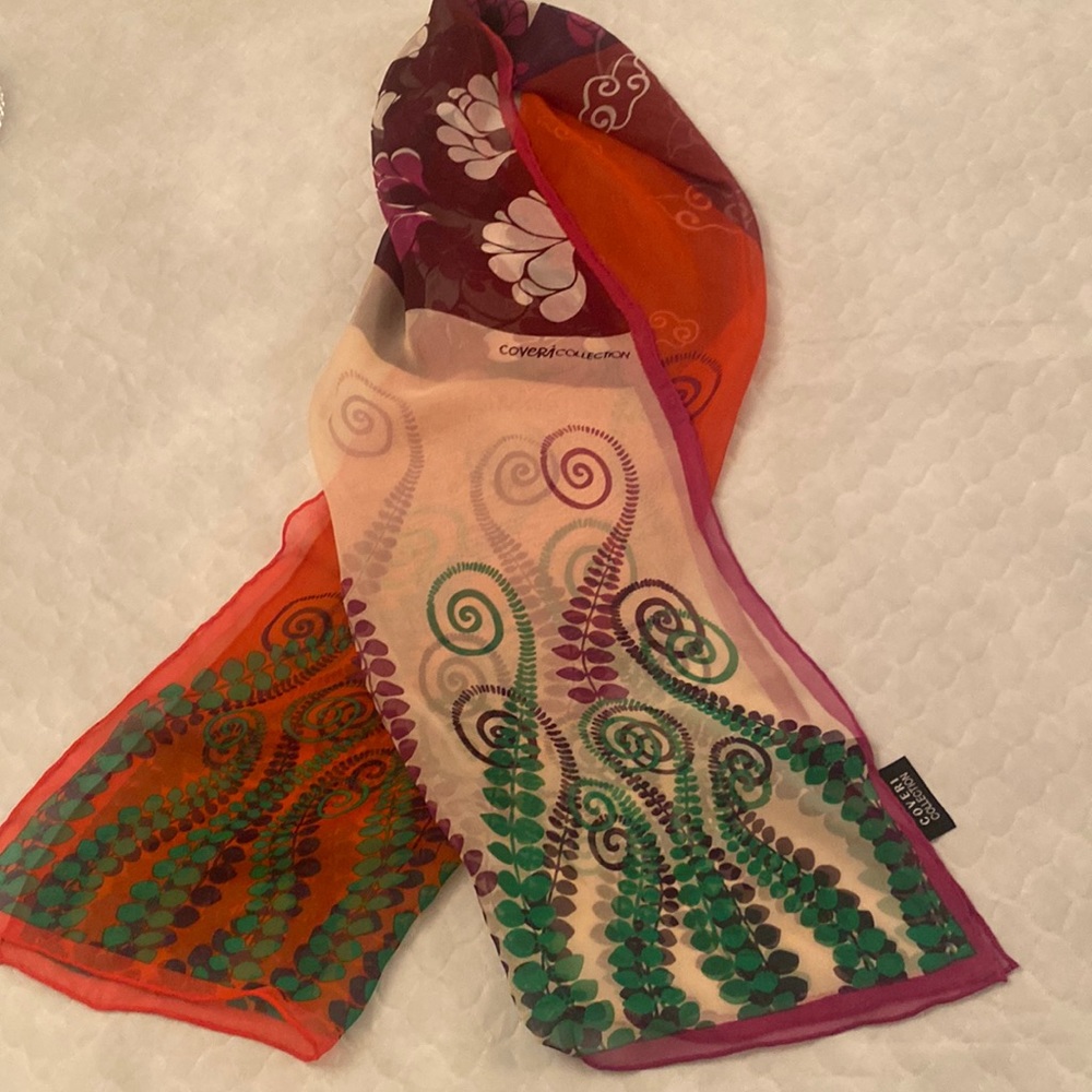COVERI COLLECTION silk scarf